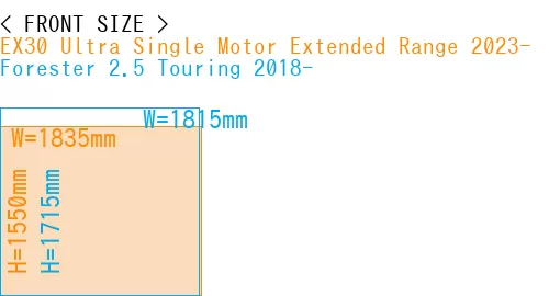 #EX30 Ultra Single Motor Extended Range 2023- + Forester 2.5 Touring 2018-